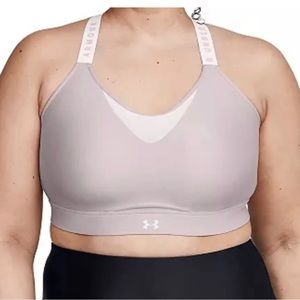 Under Armour Infinity High-Impact Sports Bra Women’s Plus Size Dash Pink NWT